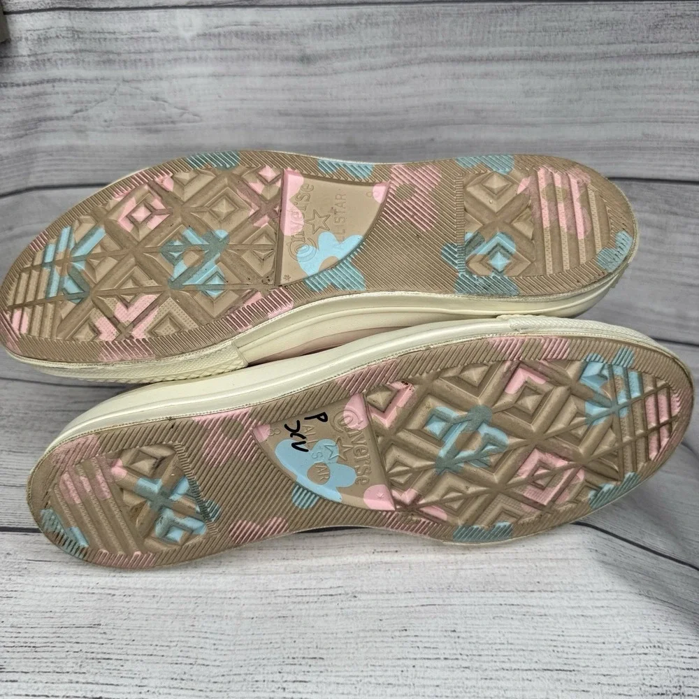 Converse Golf Le Fleur x Chuck 70 M8 W10 Chenille Almond Blossom 167478C Pink Hi - Picture 8 of 8